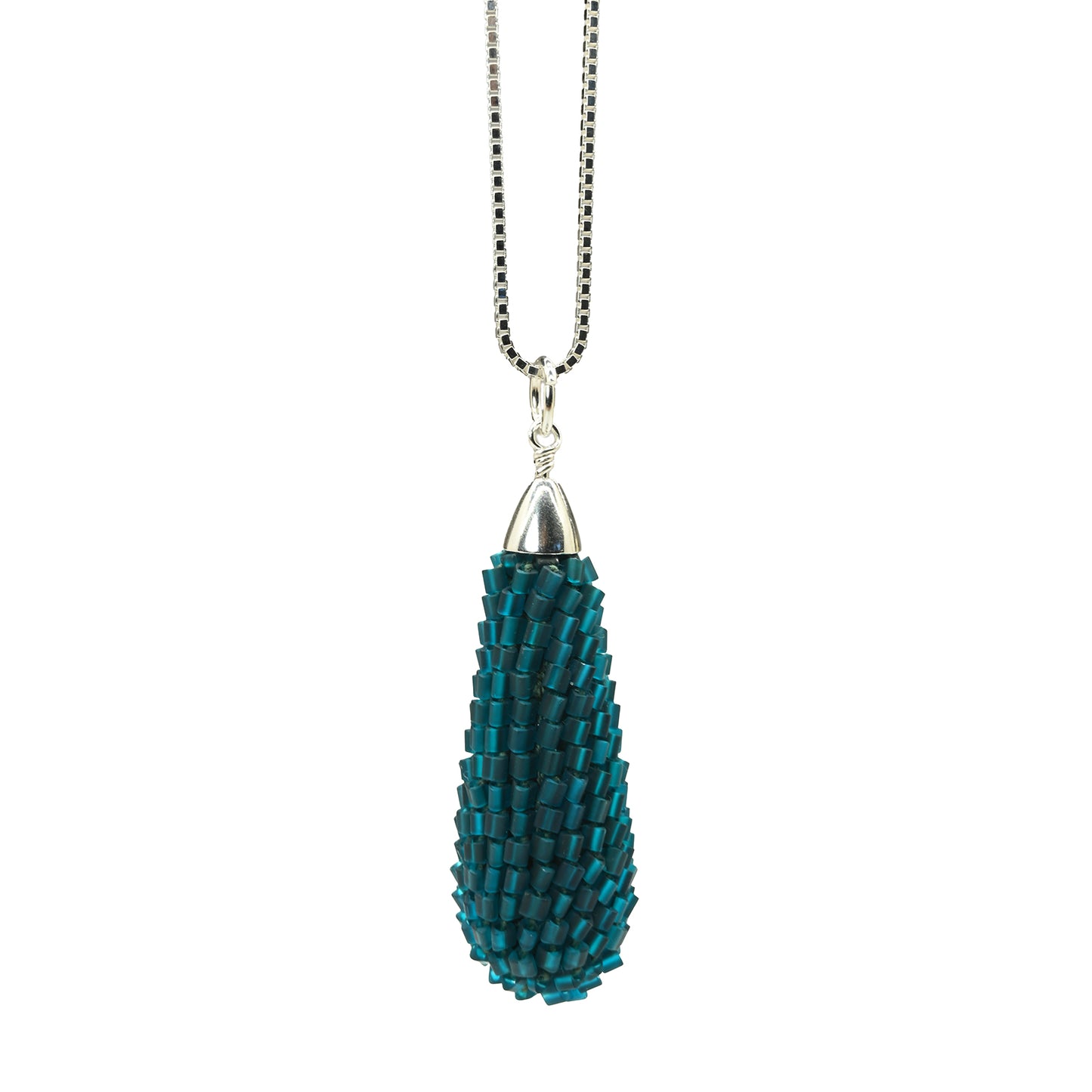 Textured Teardrop Pendant