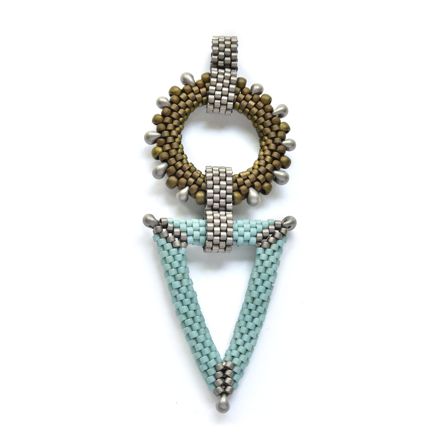 Triangle and Circle Pendant