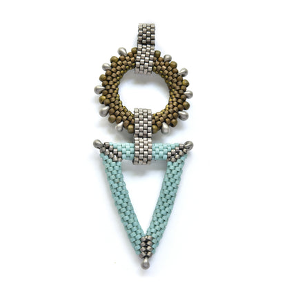 Triangle and Circle Pendant