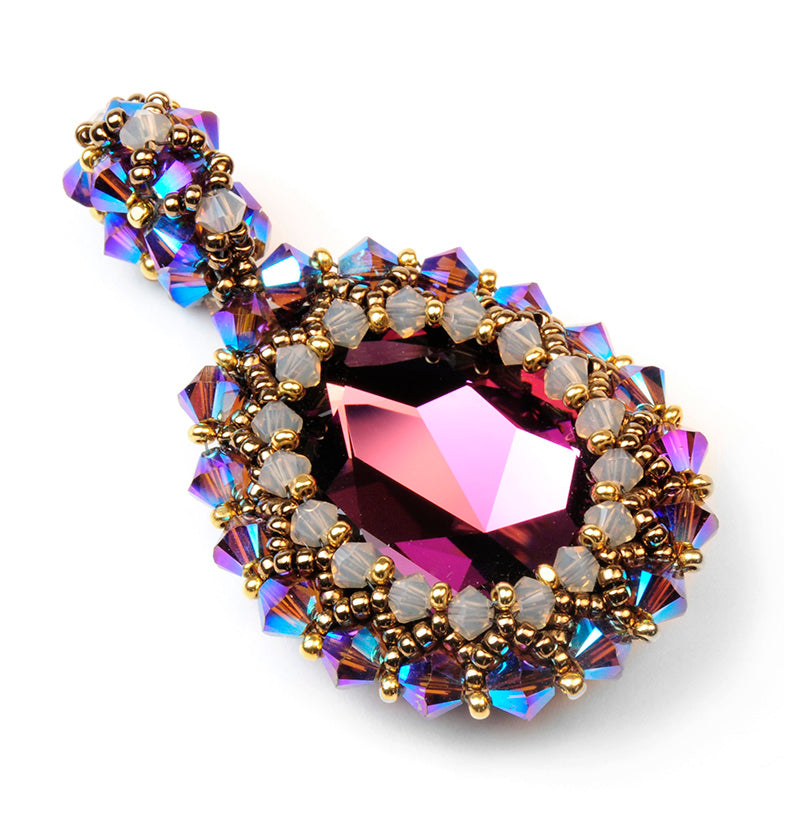 Tutorial - Swarovski Drop Pendant