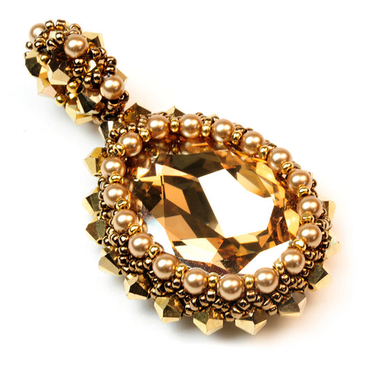 Tutorial - Swarovski Drop Pendant