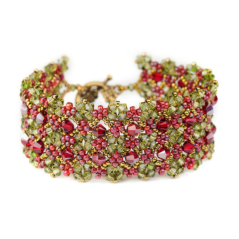Tutorial - Crystal Tapestry Bracelet